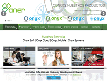 Tablet Screenshot of aner.com
